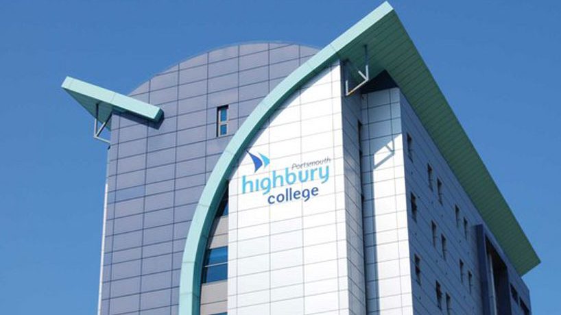 Highbury College, Портсмут, Великобритания.